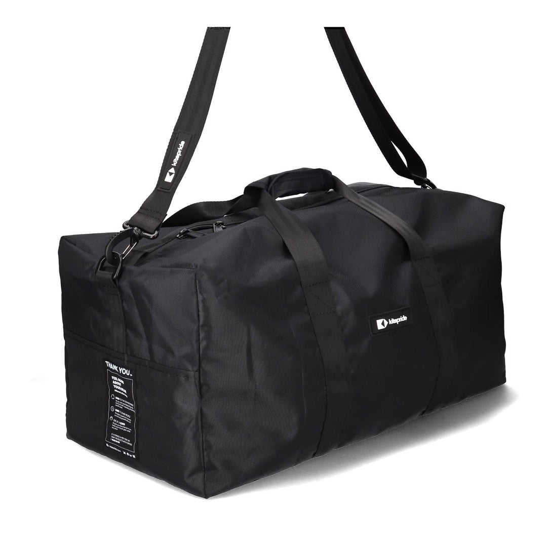 Nachhaltige Reisetasche / Weekender- Schwarz