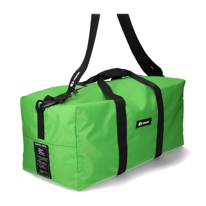 Nachhaltige Reisetasche / Weekender- Grasgrün