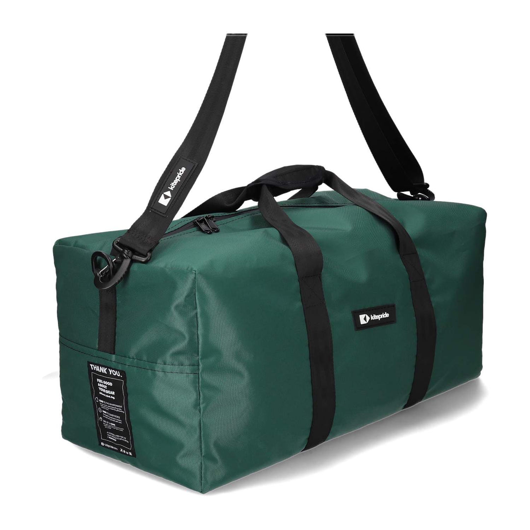 Nachhaltige Reisetasche / Weekender- Smaragdgreen