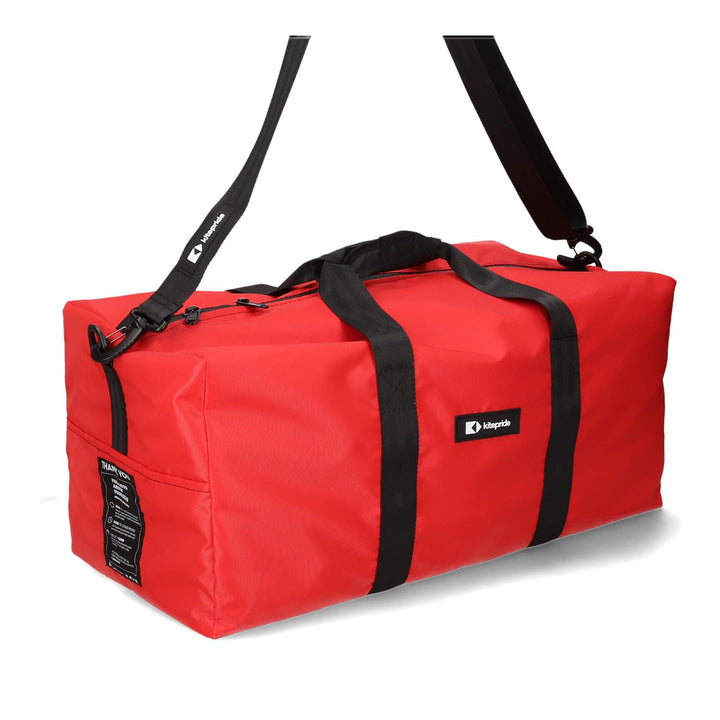 Nachhaltige Reisetasche / Weekender- Schweizer Rot